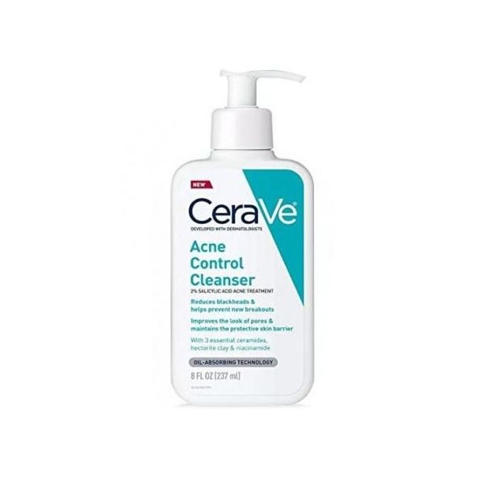 CeraVe Acne Control cleanser con acido salicilico - 237ml