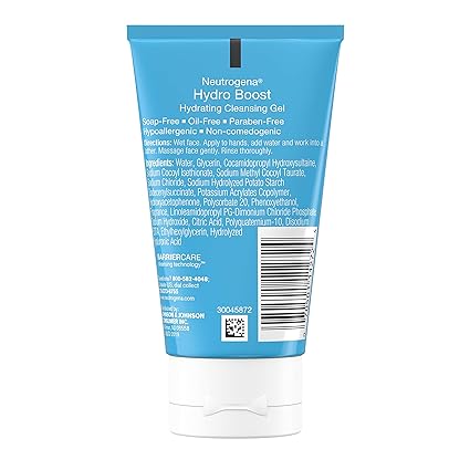 Neutrogena HYDROBOOST gel limpiador con acido hialuronico - 57ml