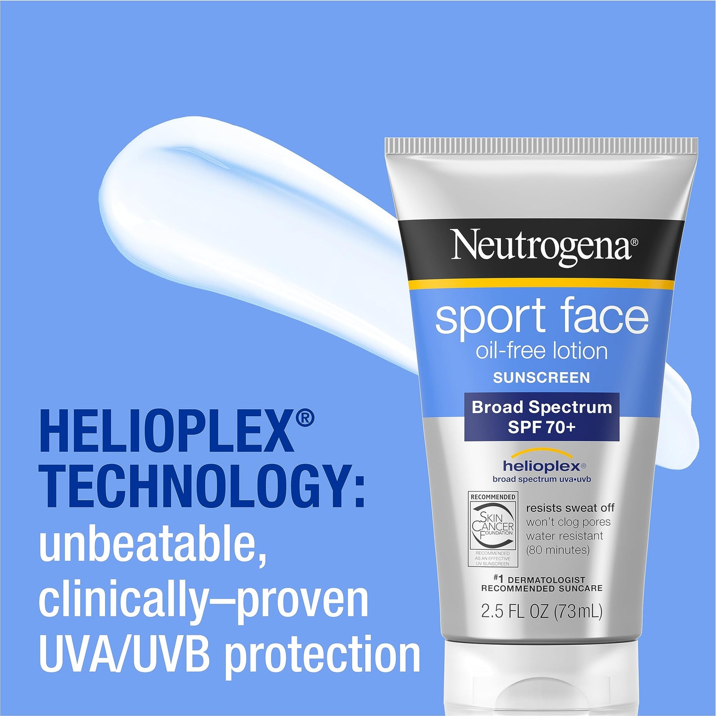 Sport Face 70+ Oil free - Neutrogena