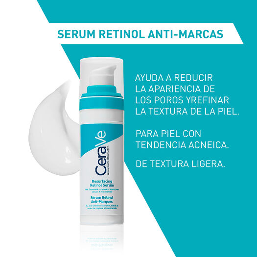 CeraVe Resurfacing Retinol con ceramidas y niacinamida - 30ml