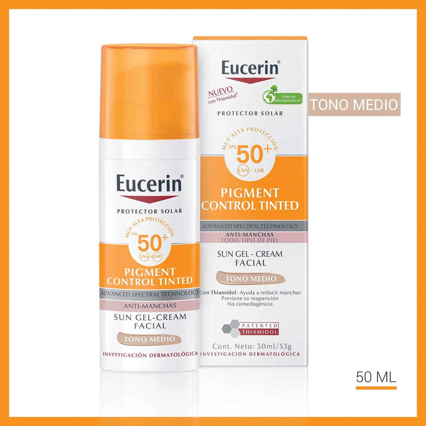 Pigment control 50+ tono medio