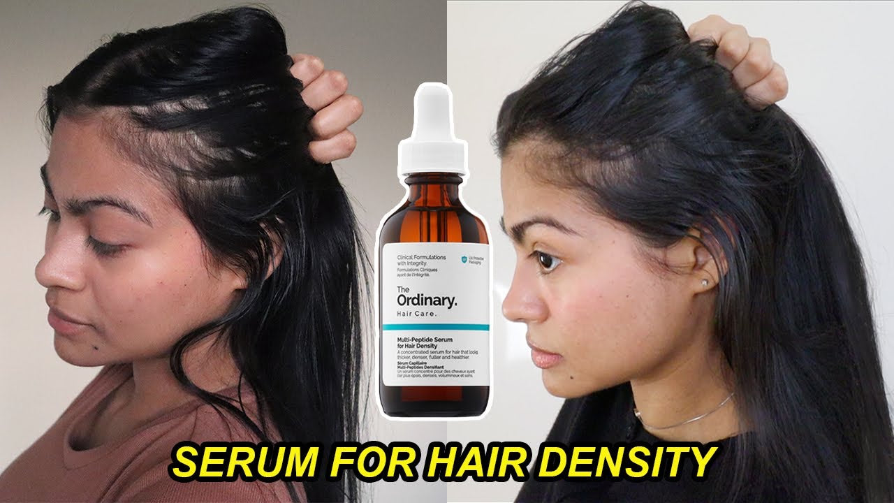 Serum para la densidad del cabello