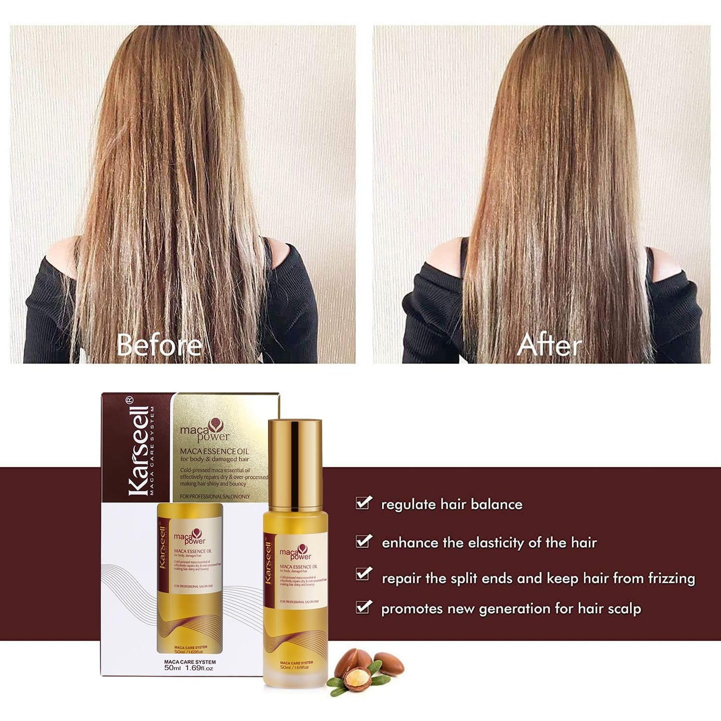 Karsell oil para cuerpo y cabello