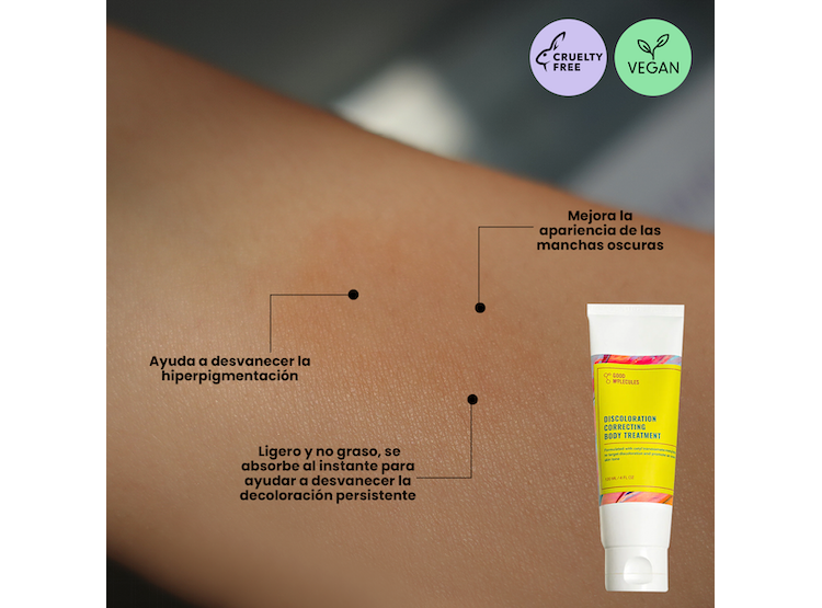 Crema despigmentante corporal - Good molecules Discoloration Correcting Body Treatment