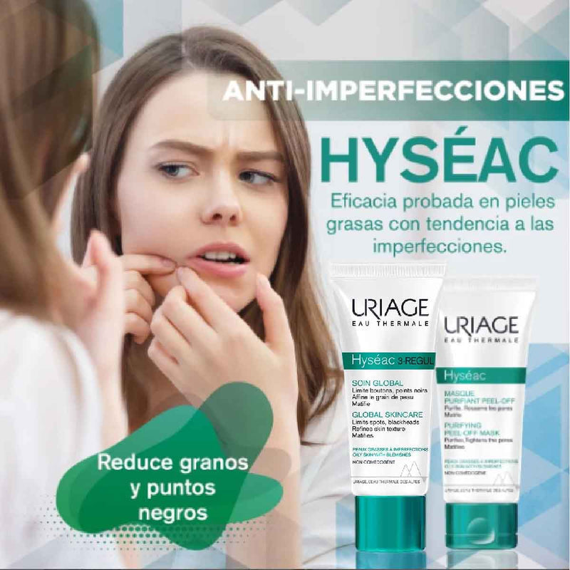 Uriage Hyseac 50+ - Protector solar para pieles grasas con ACNE