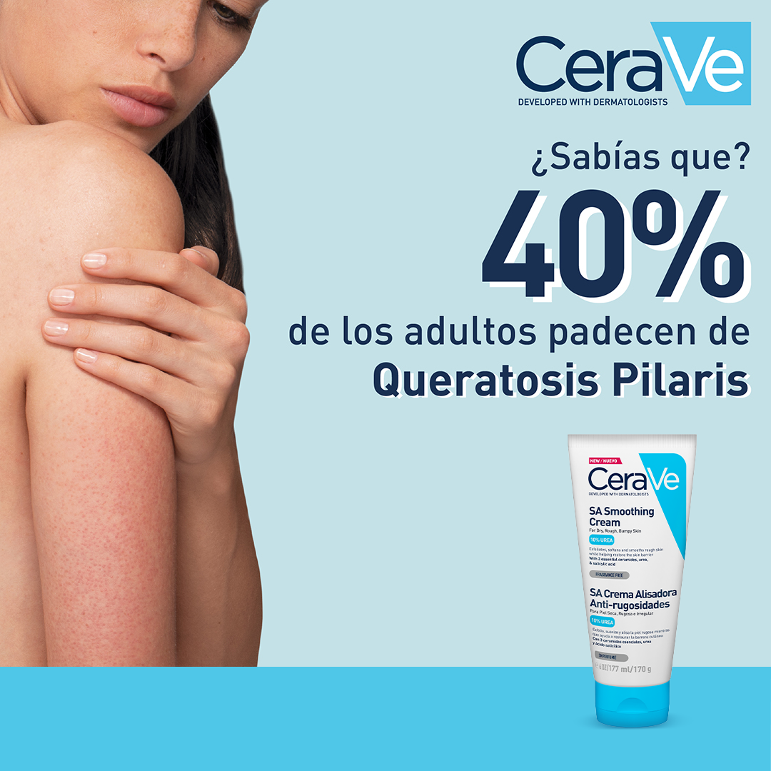 Cerave SA, crema alisadora anti rugosidades corporal - 340ml